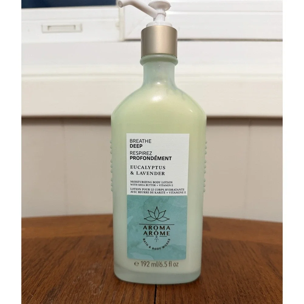 Bath & Body Works Aroma Breathe Deep Eucalyptus & Lavender Body Lotion, 6.5 oz